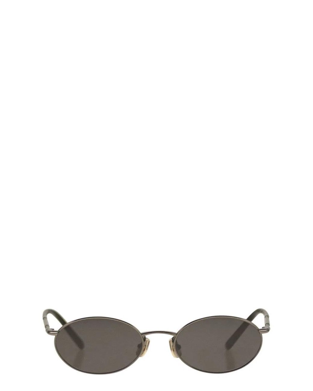 Brunello Cucinelli White Timeless Reflections Sunglasses