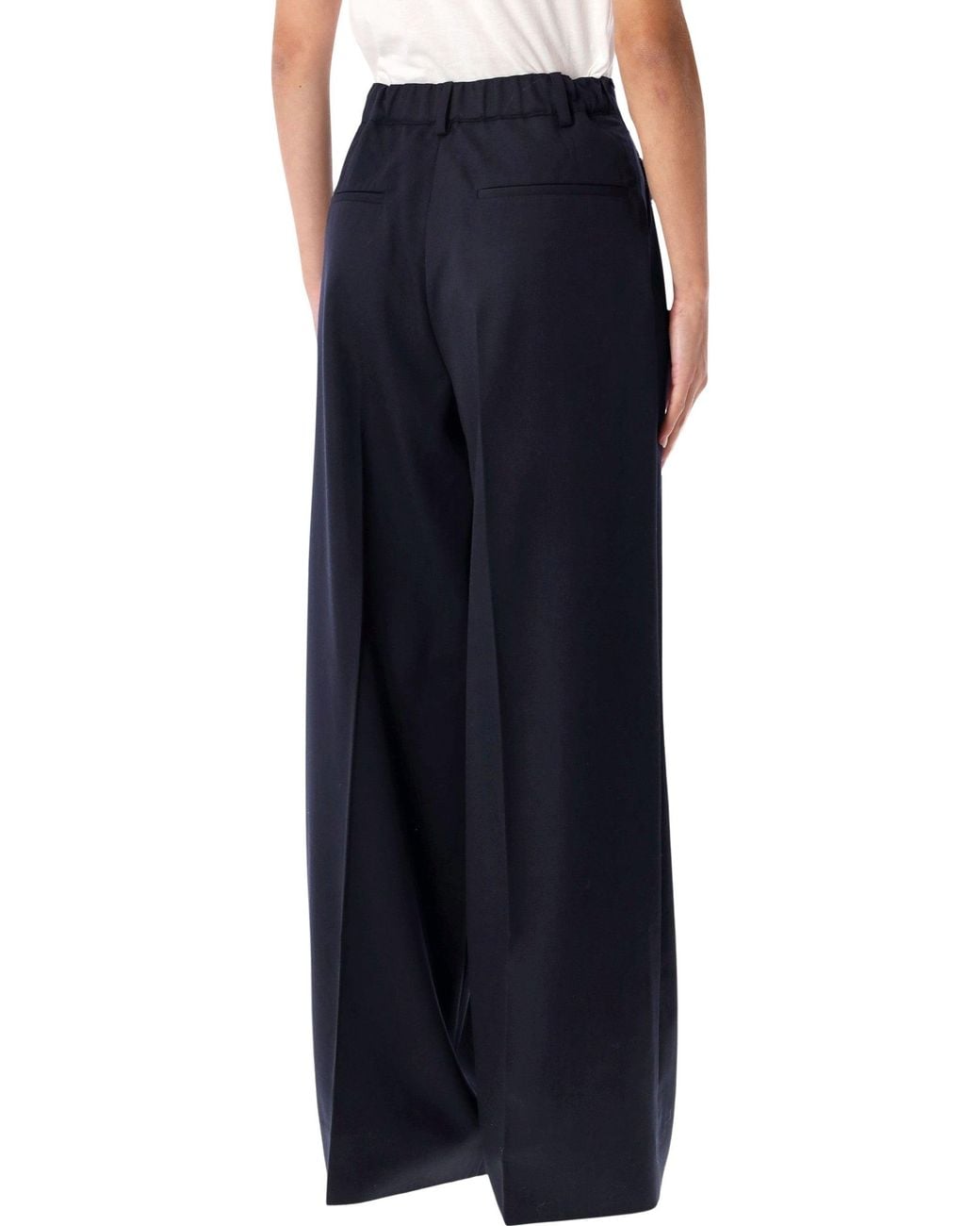 Soeur Blue Frejus Wool Trousers