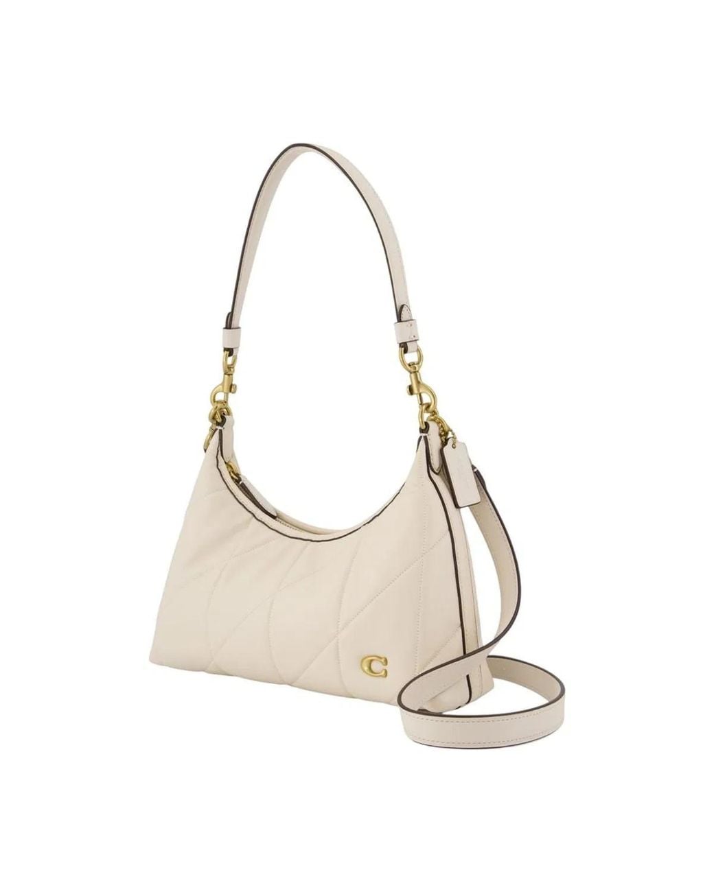COACH Natural Soft Quilted Juliet 25 Shoulder Bag