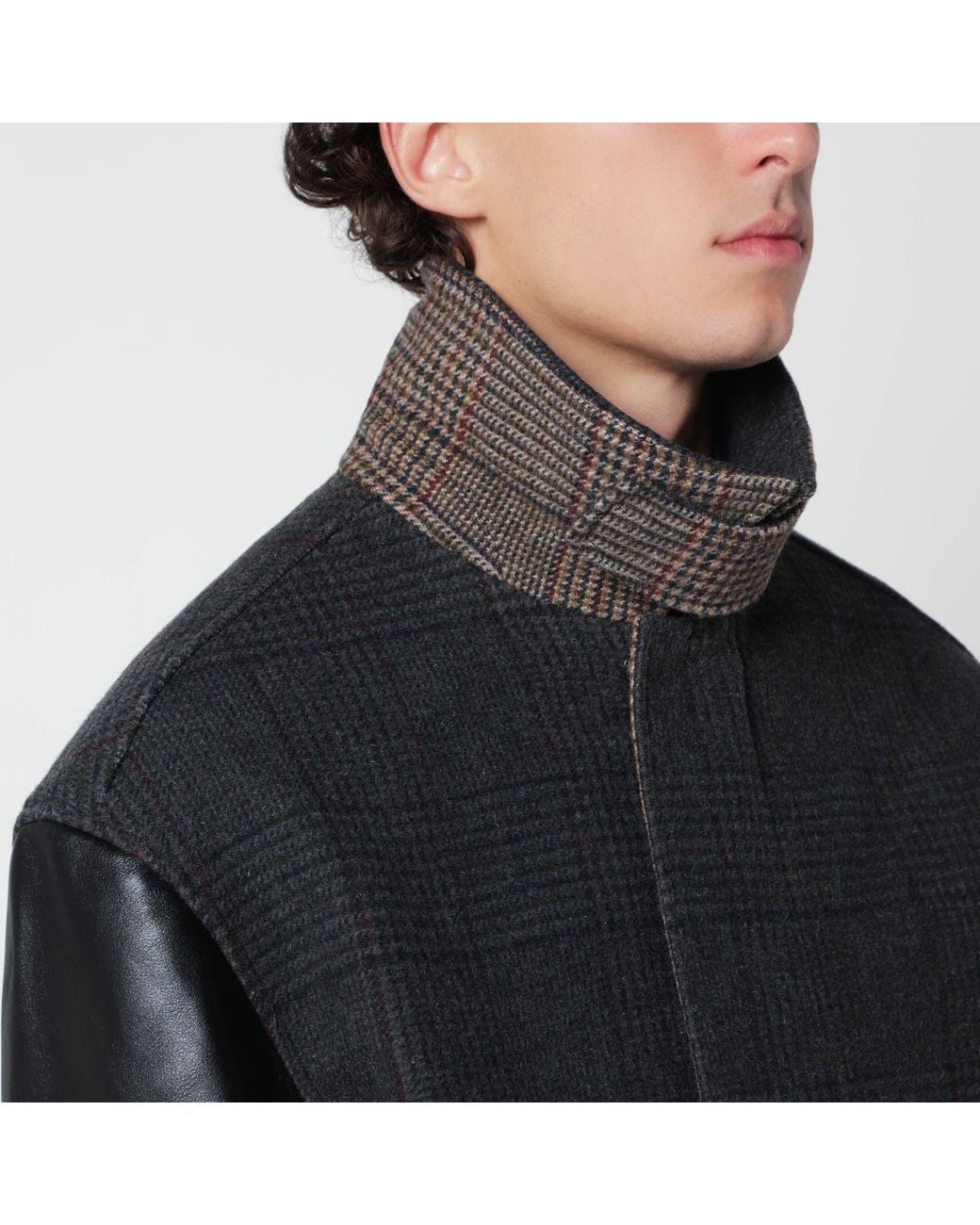 Our Legacy Black Still Check Jacket for men