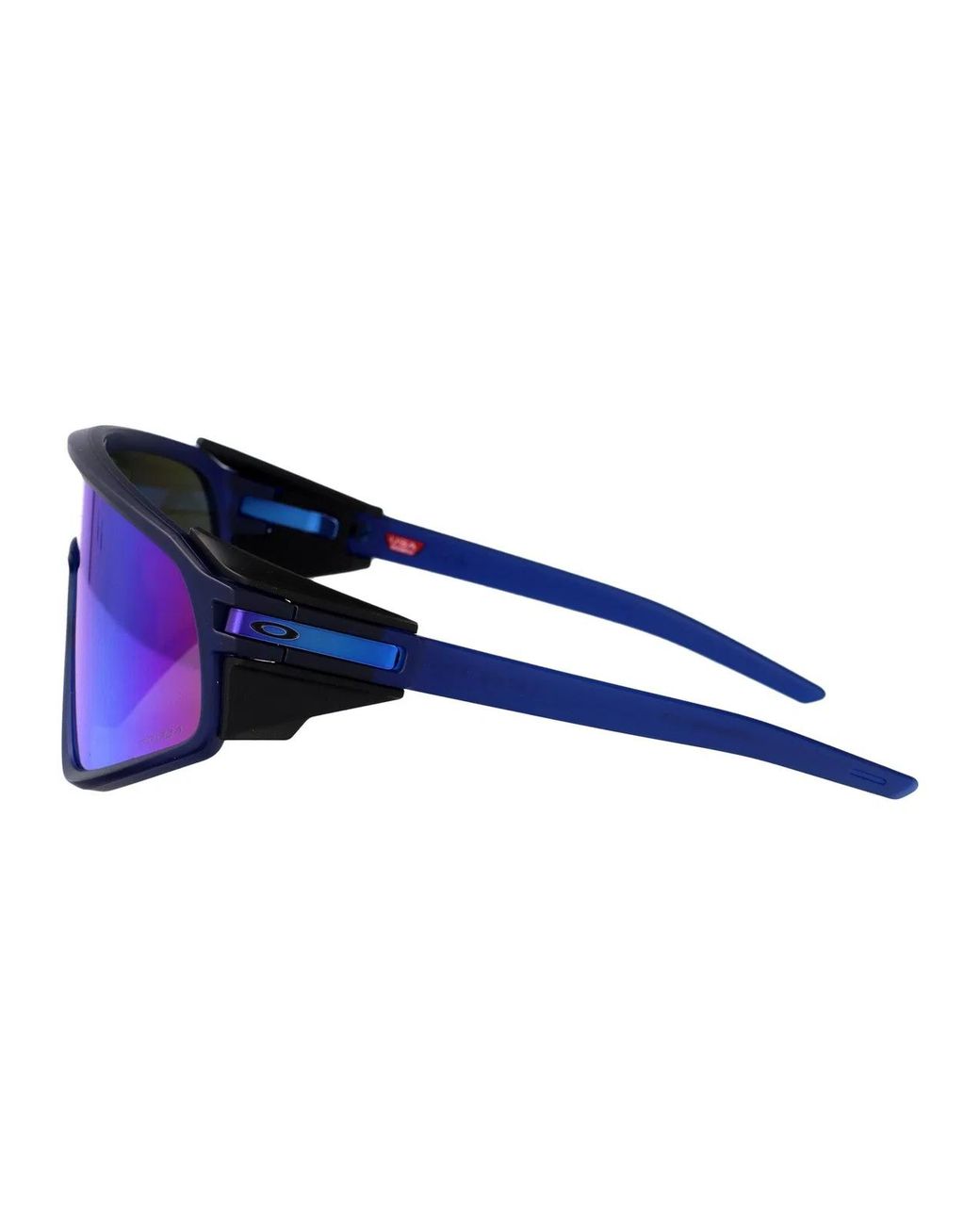 Oakley Blue Matte Transparent Acetate Sunglasses