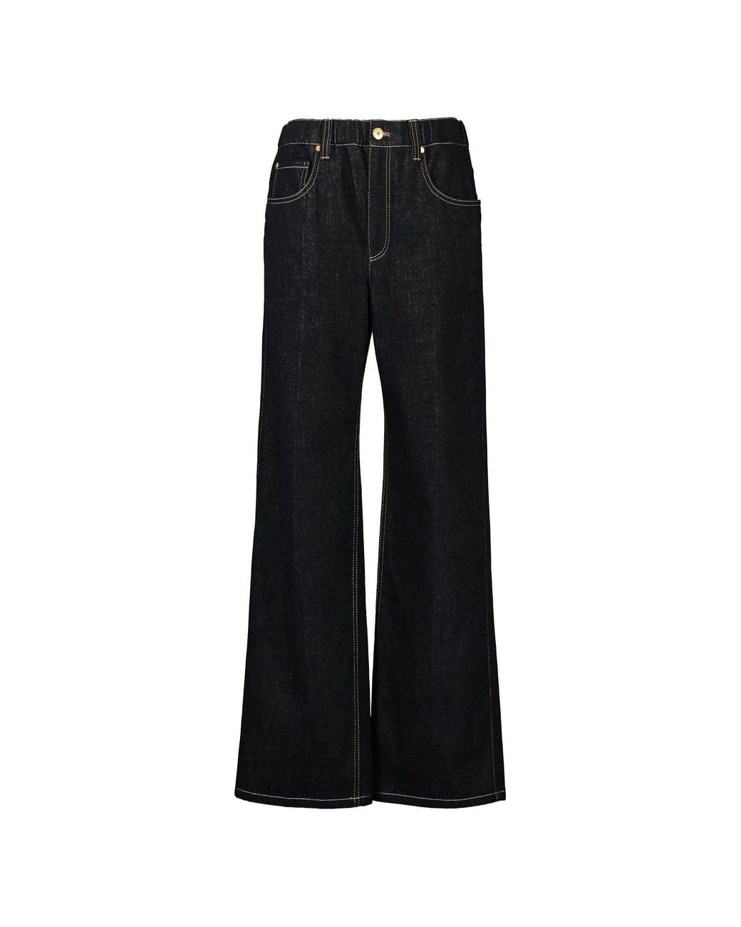 Brunello Cucinelli Black Denim Cotton Jeans