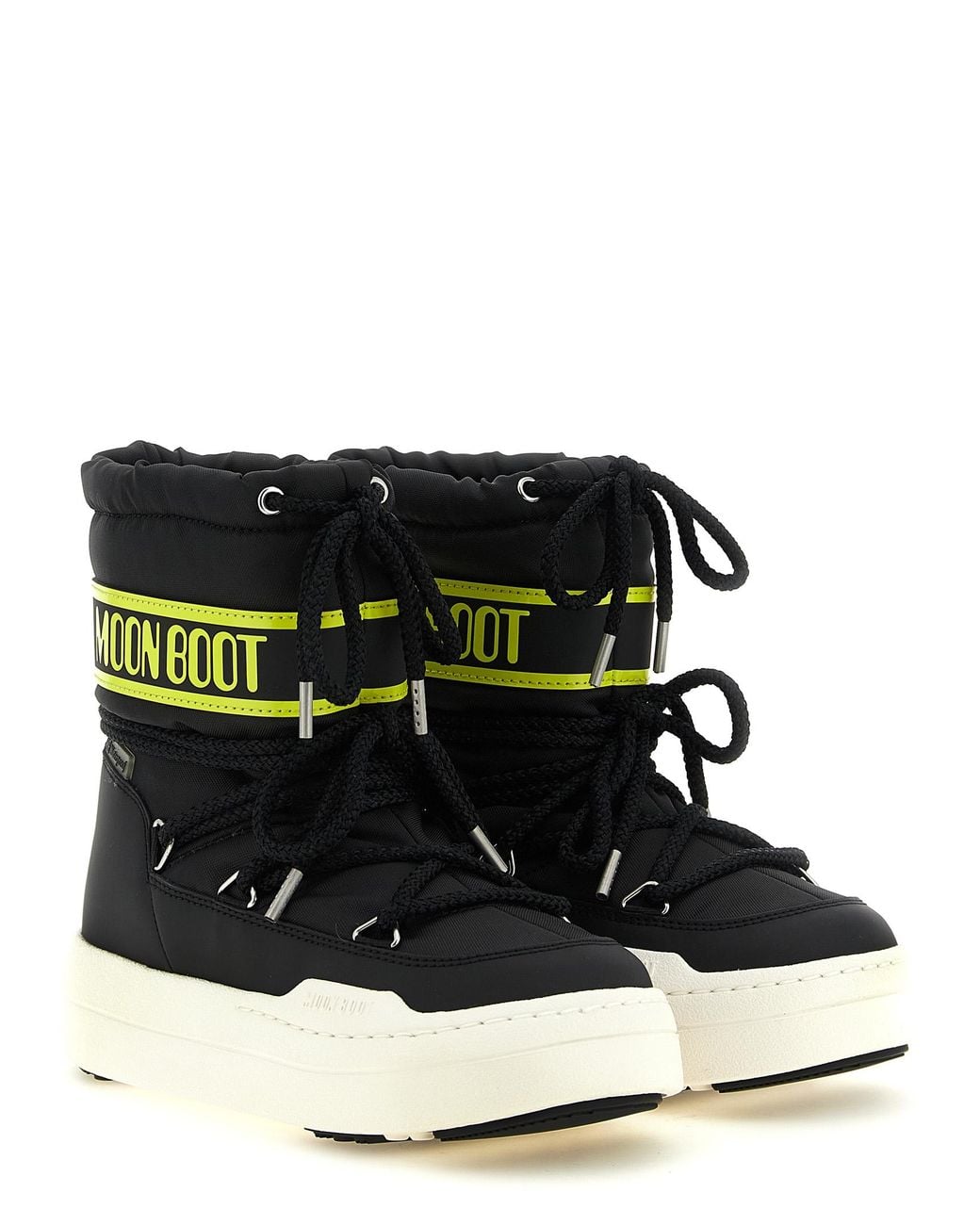 Moon Boot Black 'Junior Park' Snow Boots