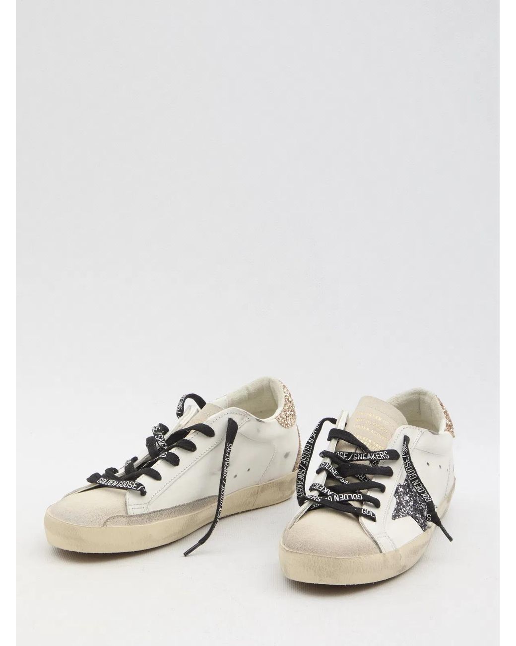 Golden Goose Deluxe Brand Natural Super Star Sneakers