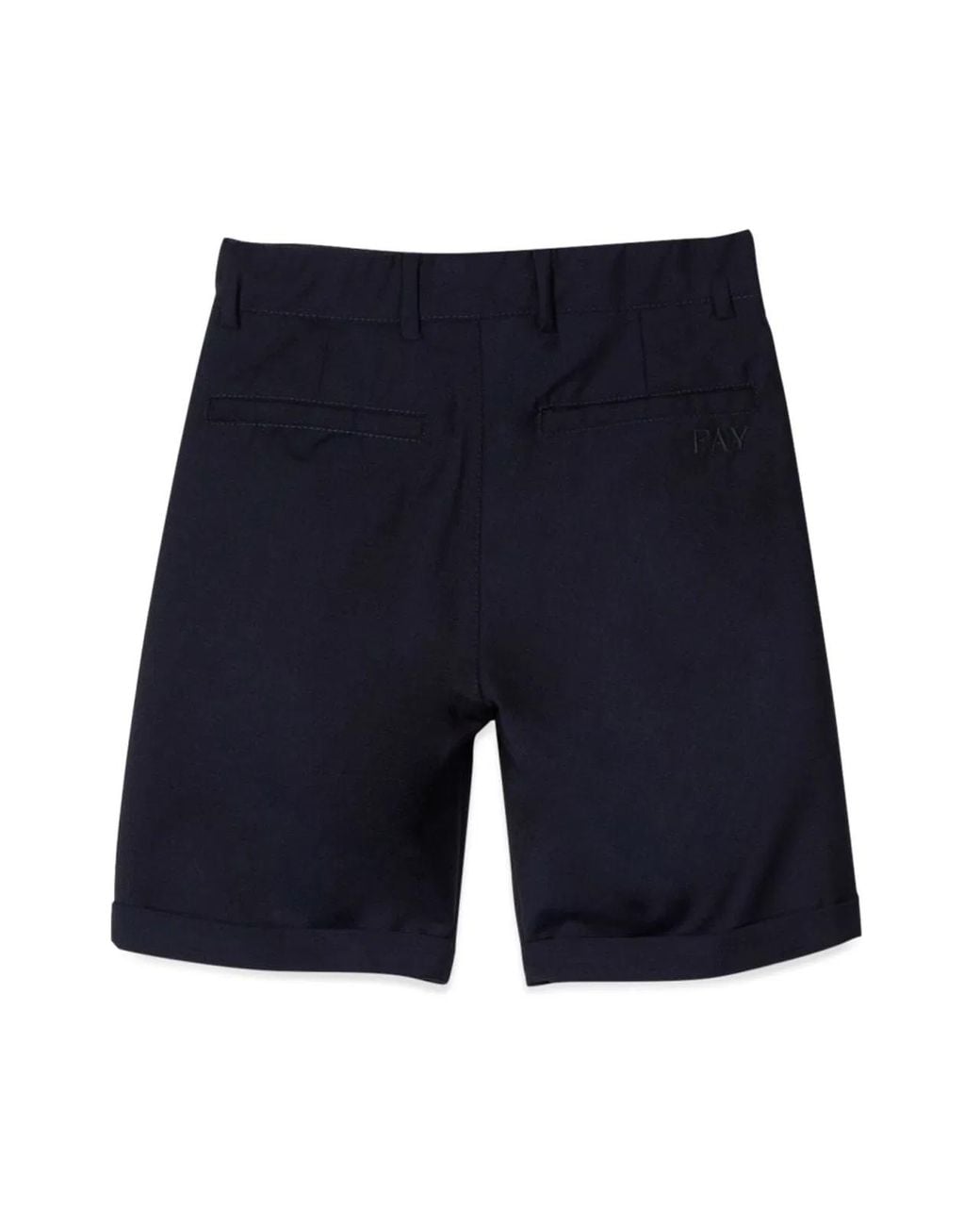 Fay Blue Fabric Bermuda Shorts