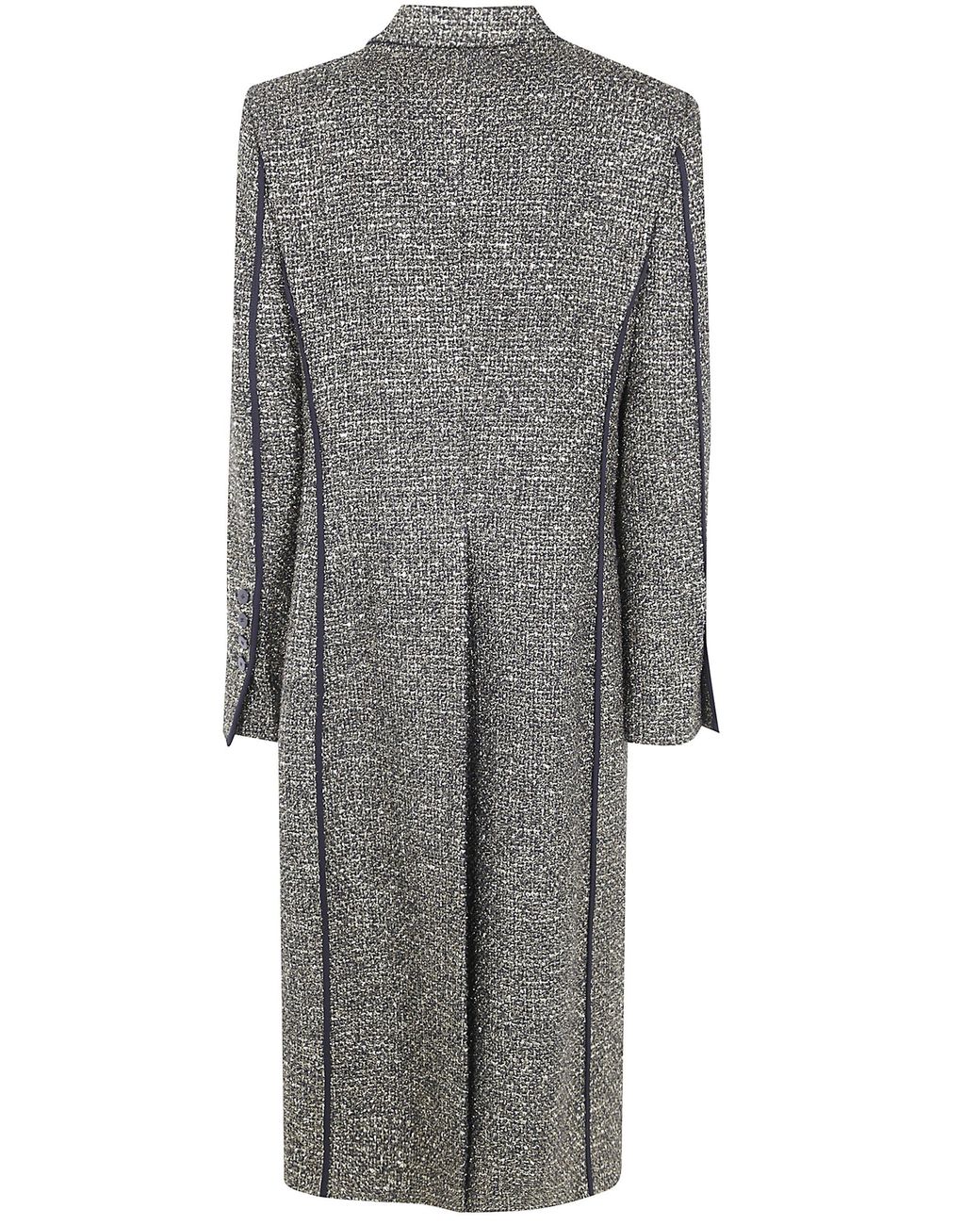 SAPIO Gray Overcoat Raincoat