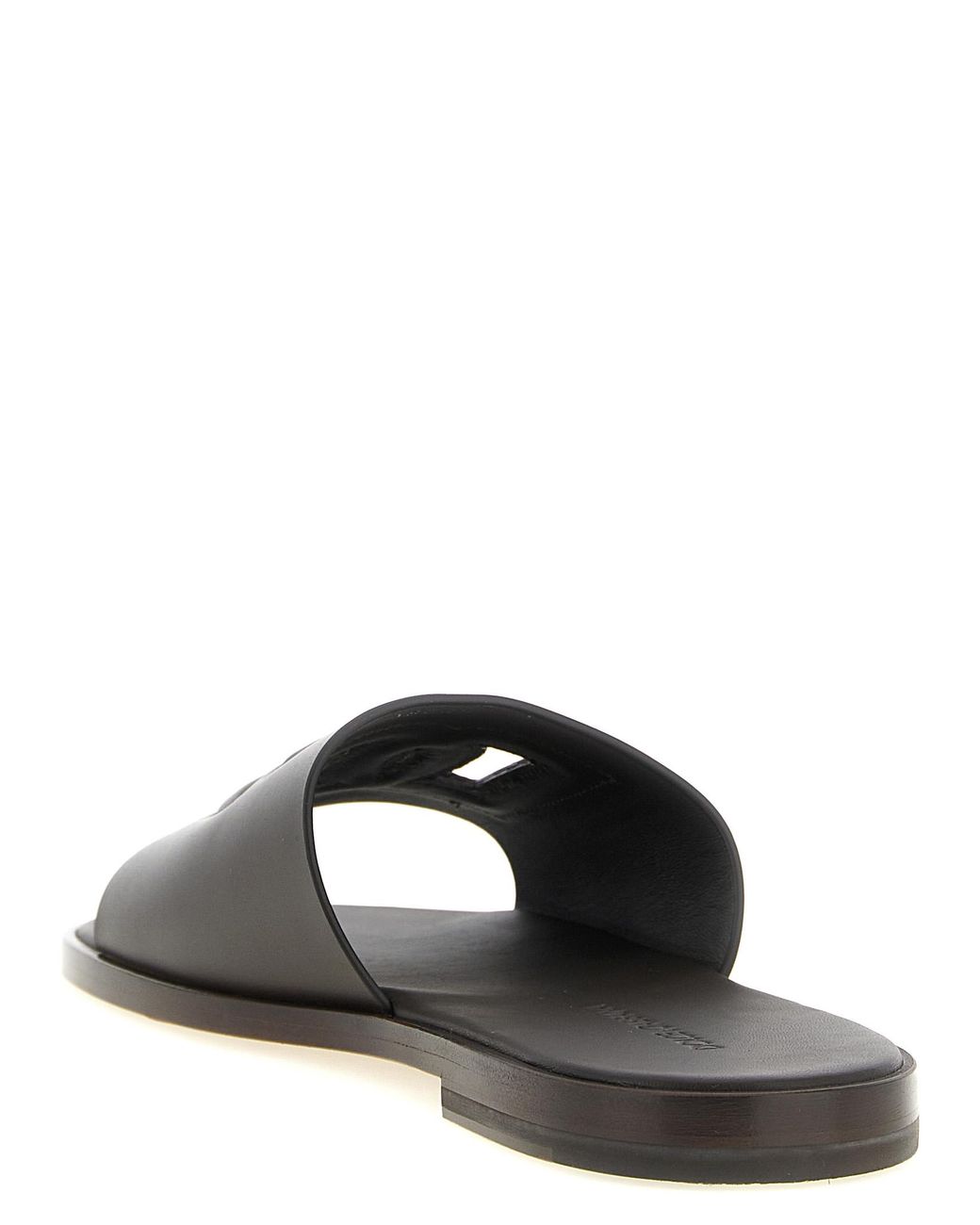 Dolce & Gabbana Black Dolce & Gabbana 'Dg Light' Sandals for men