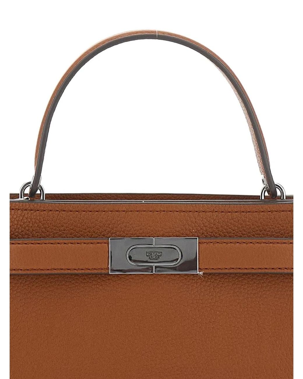 Tory Burch Brown Mini Lee Radziwill Bag