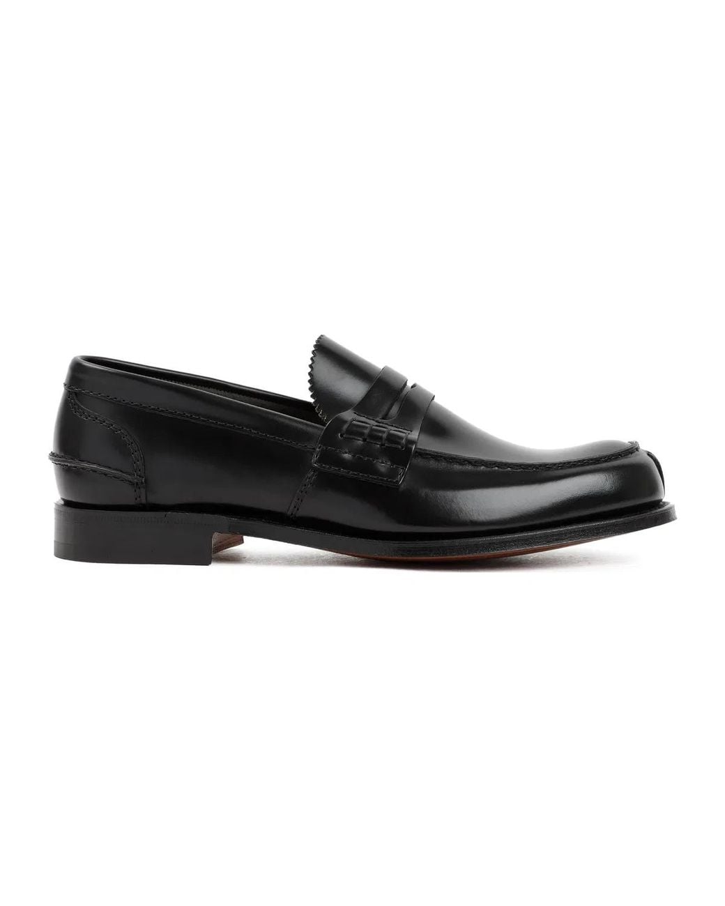 Church's Black Leather Pembrey Loafers for men