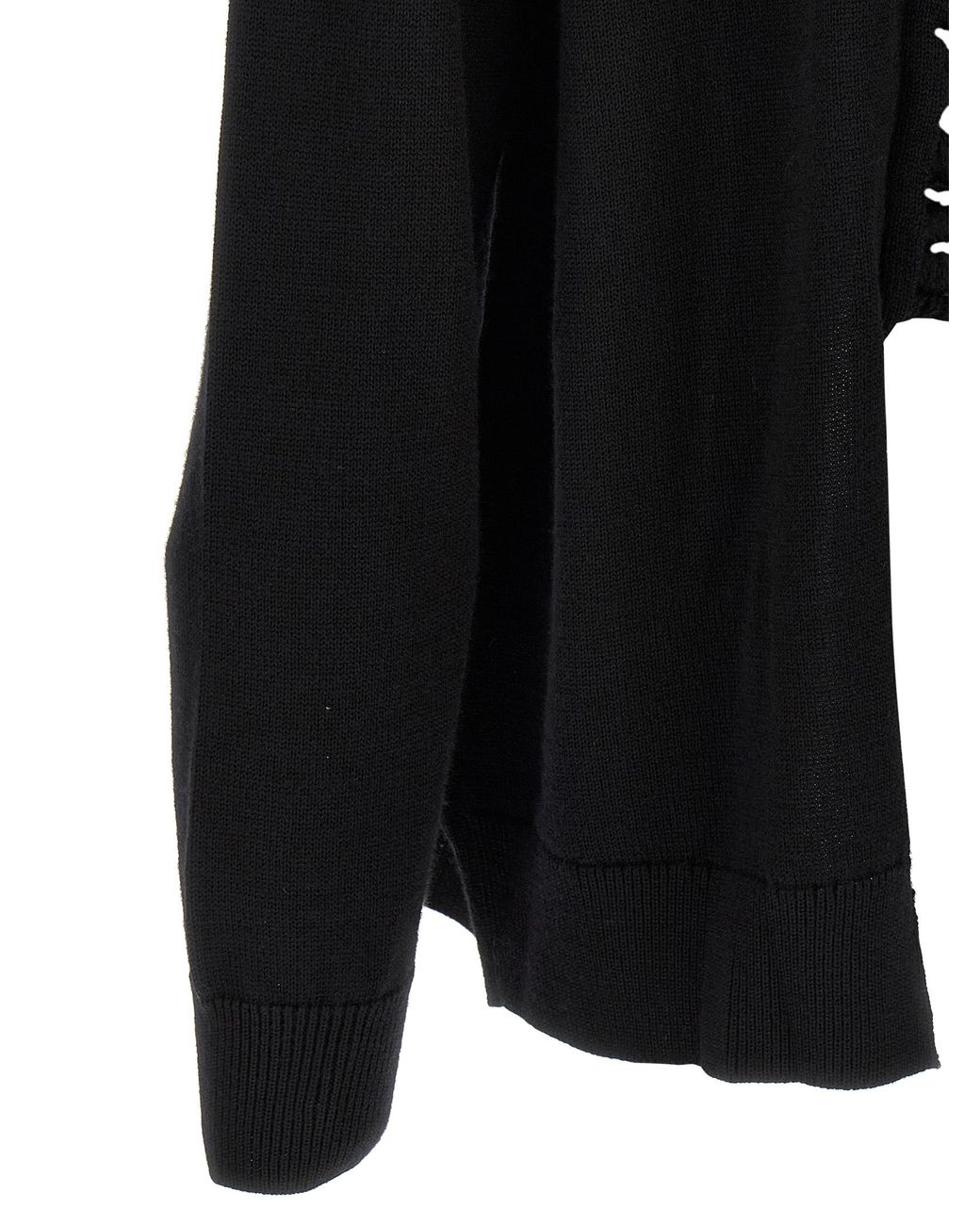 Comme des Garçons Black Comme Des Garçons Homme Plus Woven Insert Cardigan for men