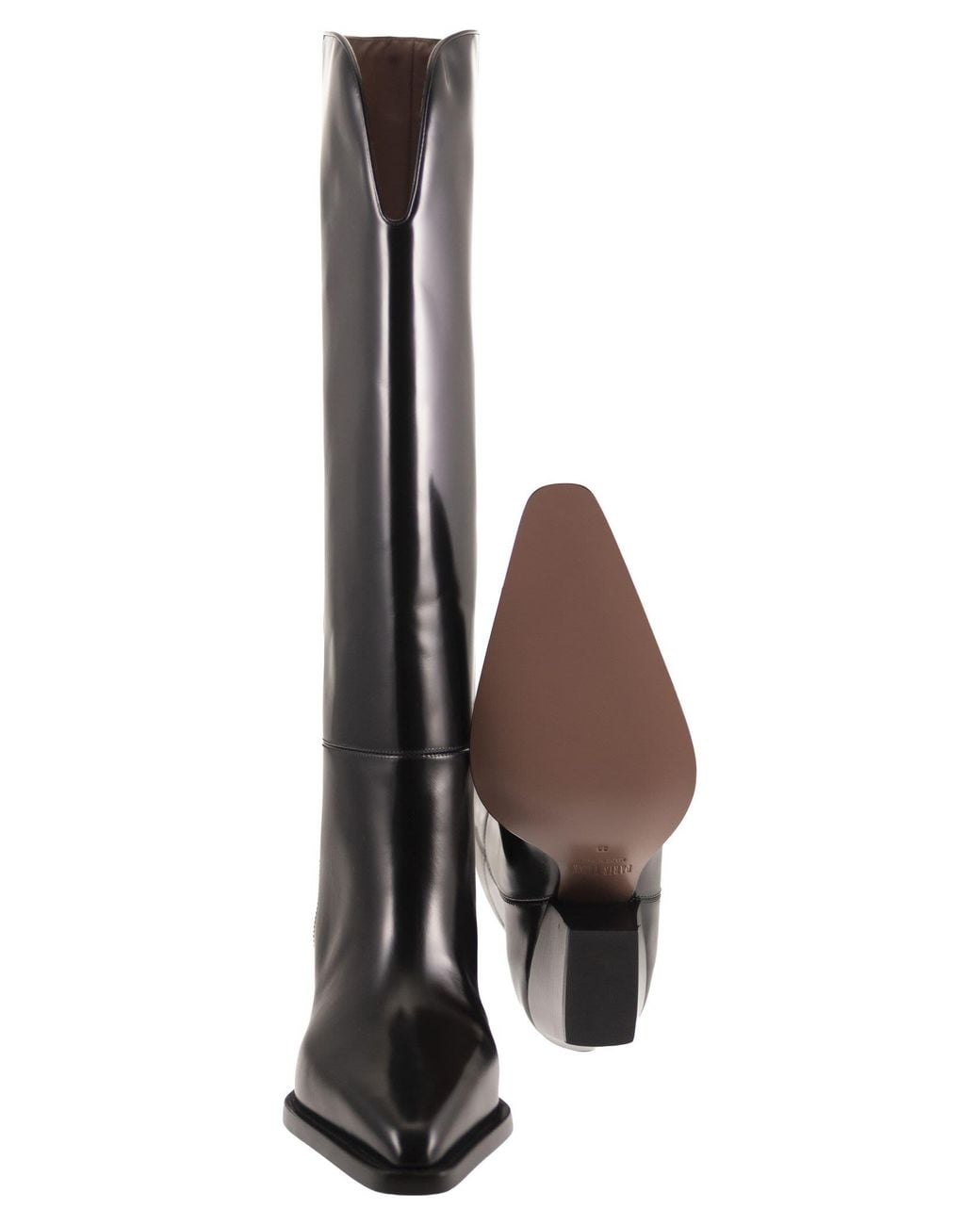 Paris Texas Black Jane Boot 60