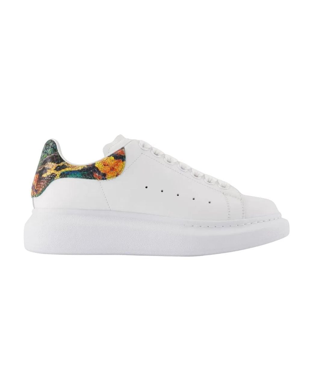 McQueen White Oversized Sneakers