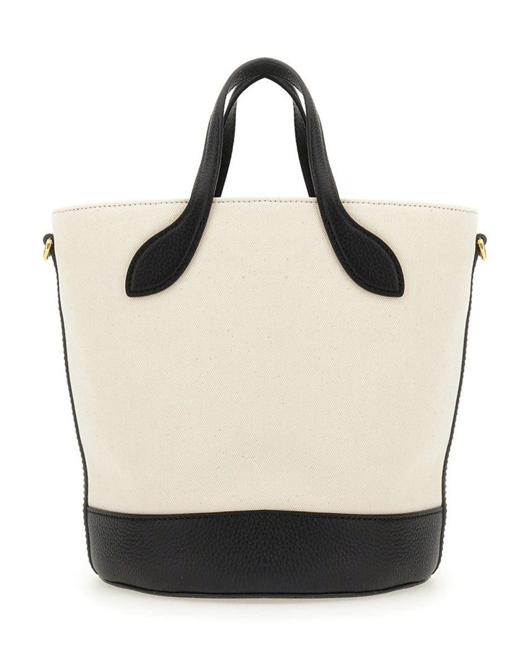 Bally Natural Statement Bucket Handbag For