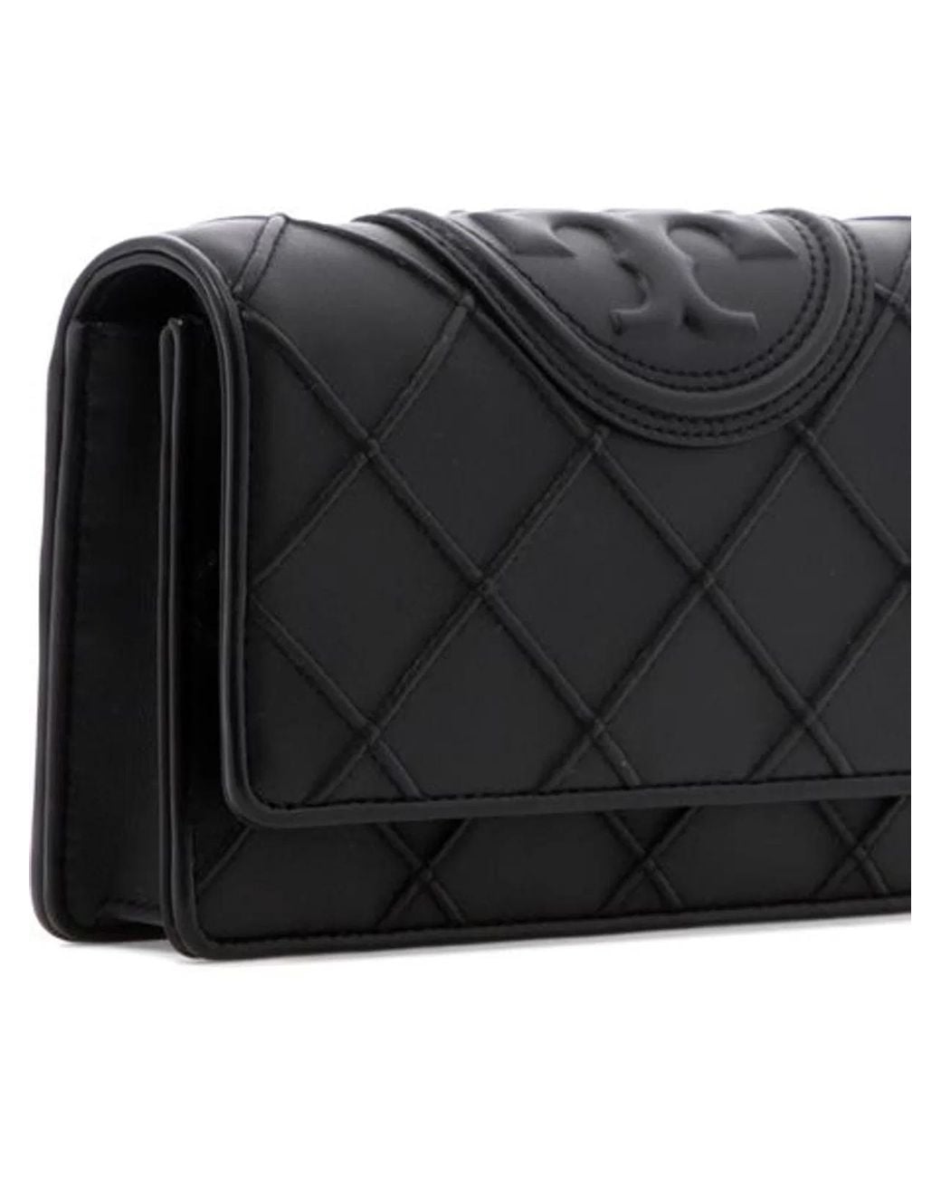 Tory Burch Black Fleming Wallet
