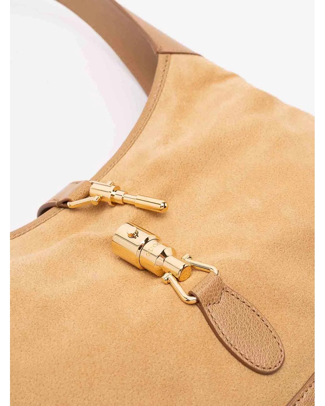 Gucci Natural 'Jackie 1961' Shoulder Bag
