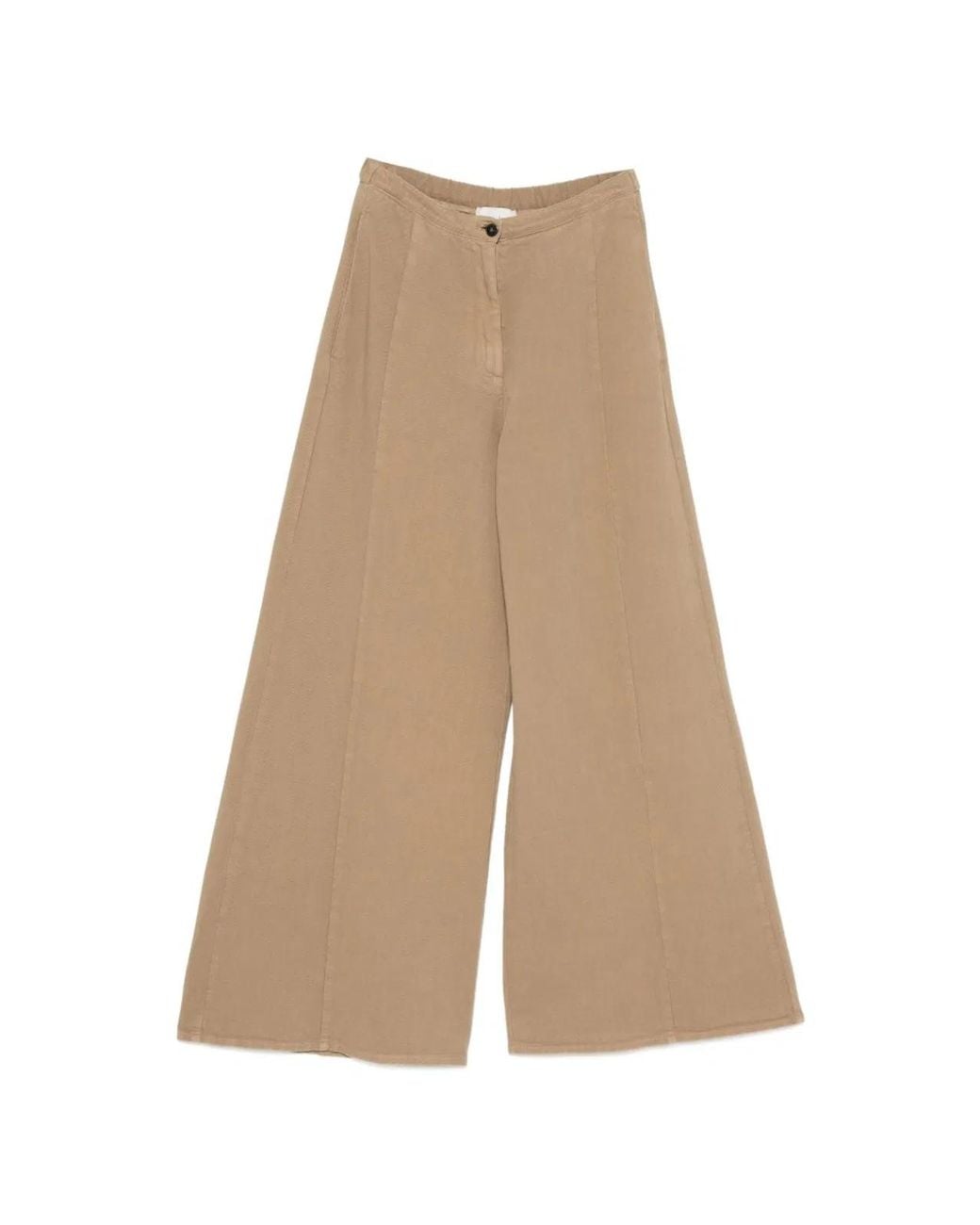 Forte_forte Natural Cotton Wide-Leg Trousers