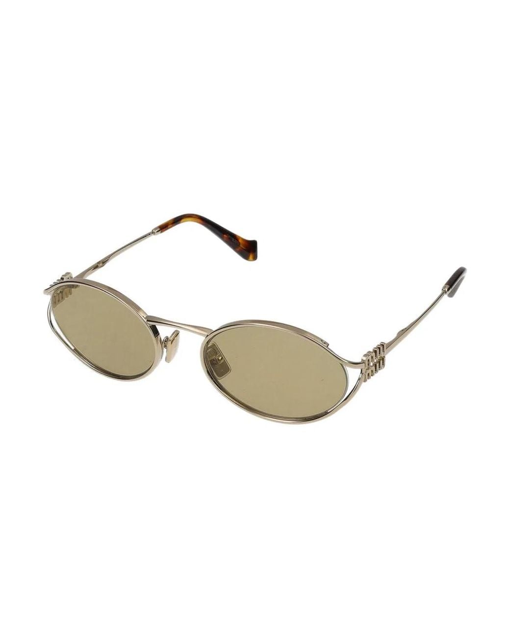 Miu Miu Metallic Sunglasses 0Mu 52Ys Zvn10R/21/125