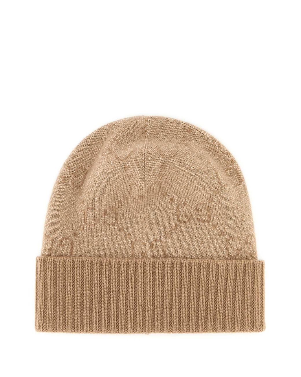 Gucci Natural Logo Beanies Hat