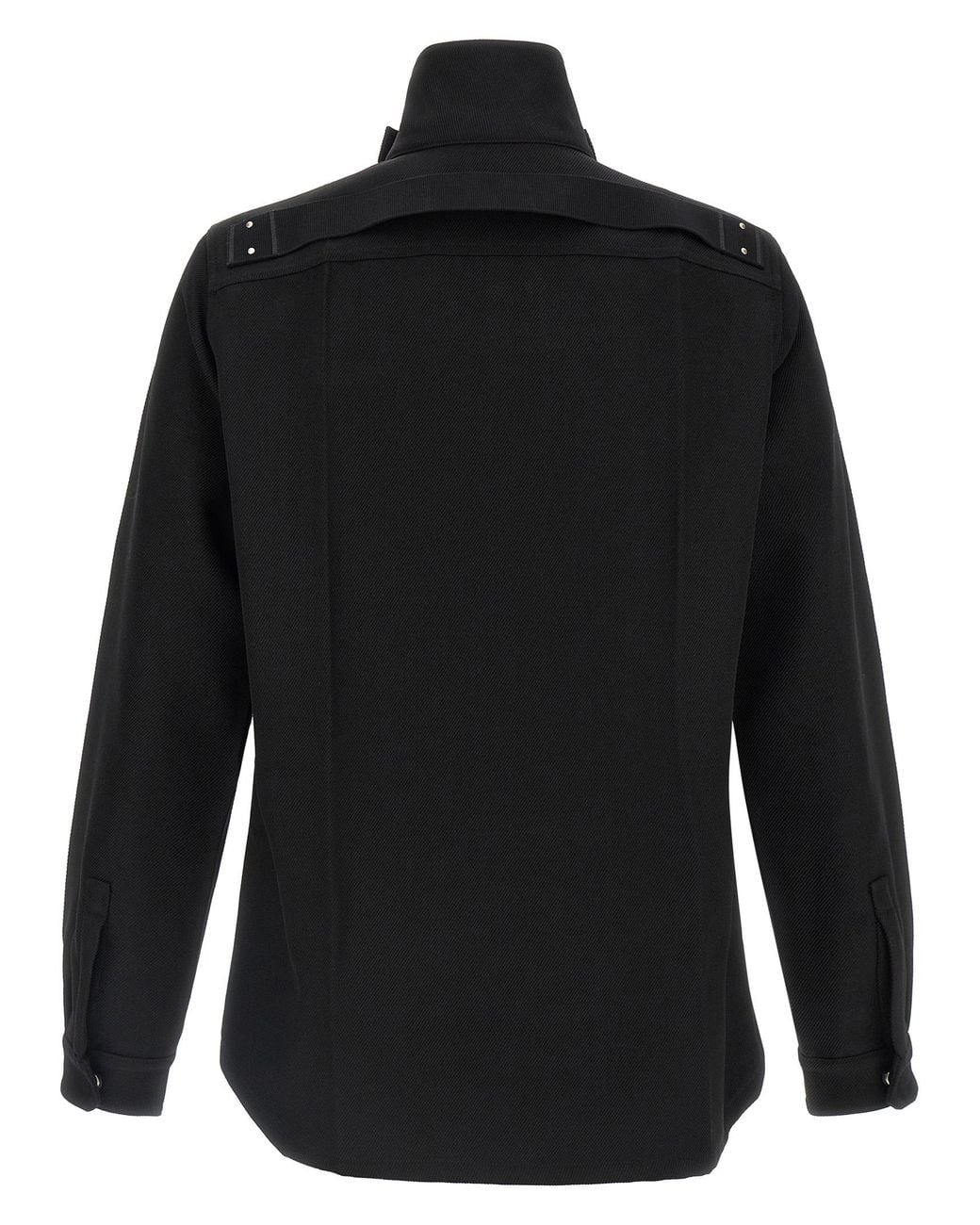Rick Owens Black 'Outershirt' Jacket for men