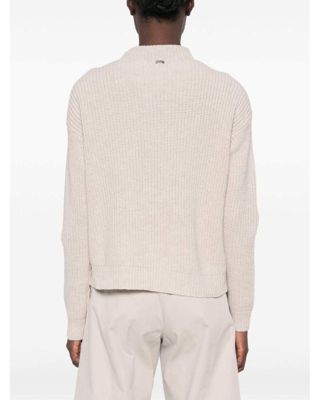Herno Natural Wool Sweater