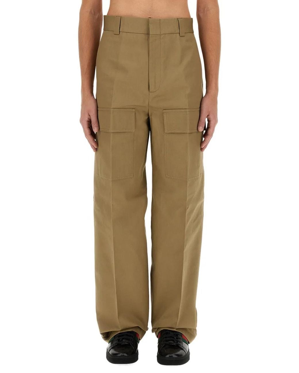 Gucci Natural Cargo Pants for men