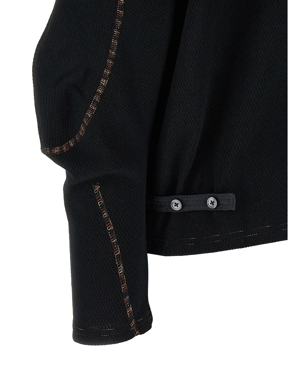 Kiko Kostadinov Black 'Petrel' Sweater