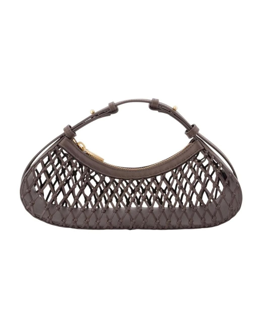 Cult Gaia Gray Shala Shoulder Bag