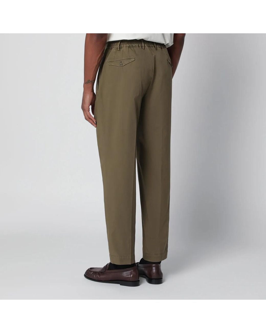 Santaniello Green Trousers for men