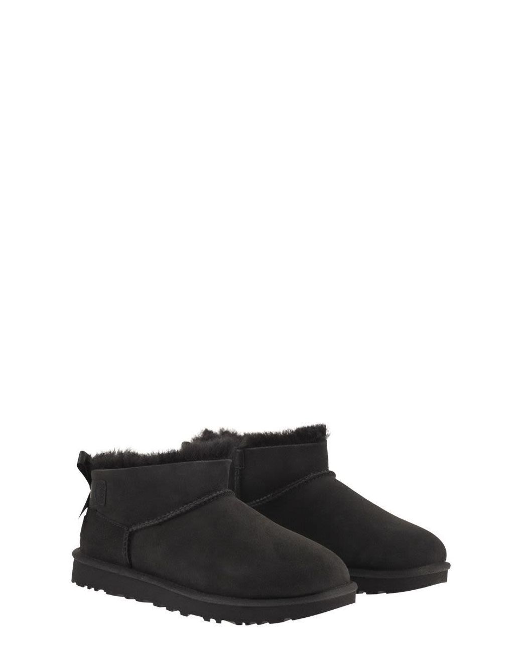 Ugg Black W Ultra Mini Bailey Bow