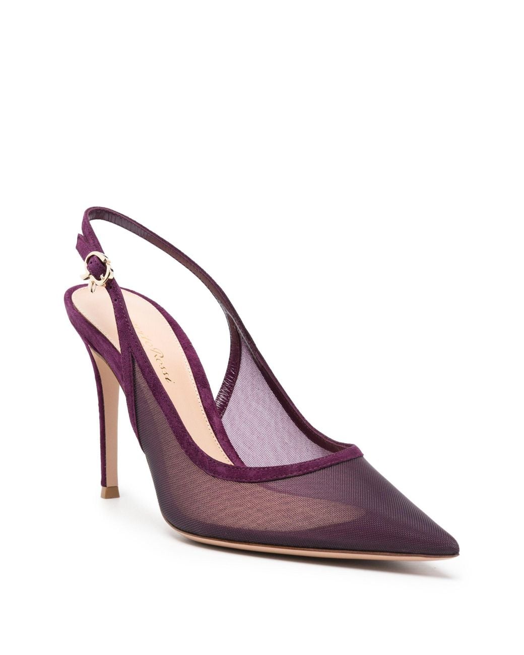Gianvito Rossi Purple Zapato