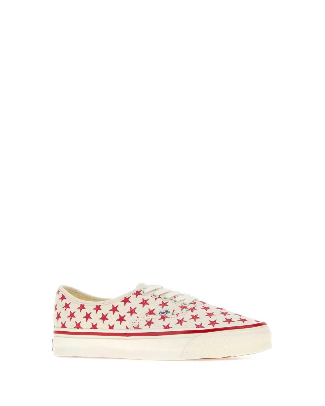 Vans Pink Canvas Low-Top Authentic Sneaker for men