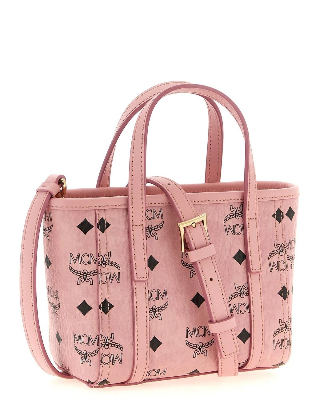 MCM Pink 'Toni' X-Mini Shopping Bag