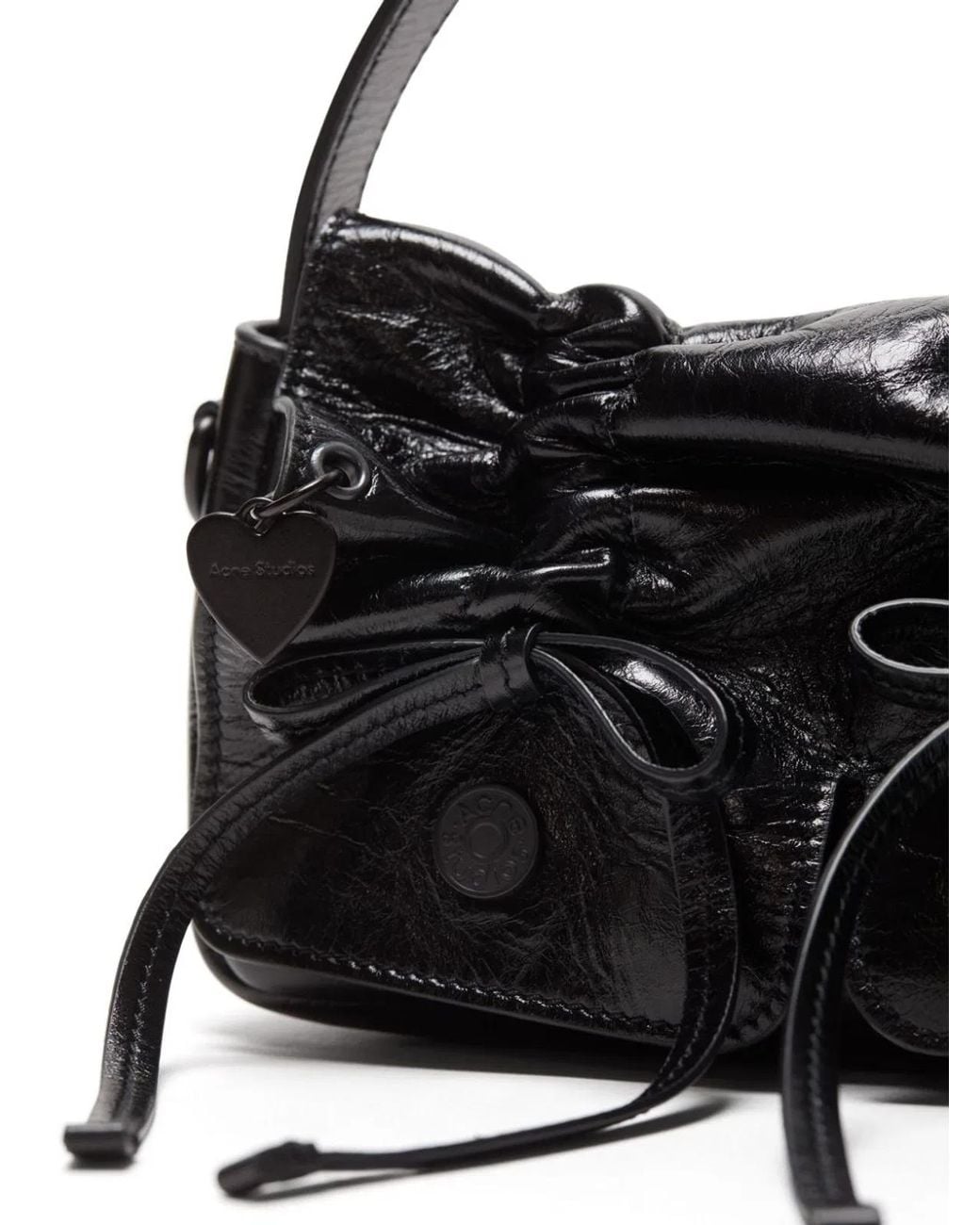 Acne Black Multipocket Micro Bag