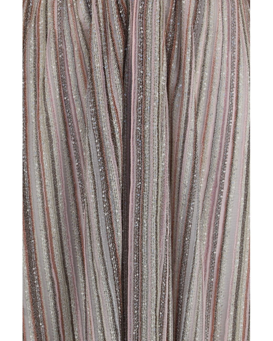 Missoni Gray Multicolor Viscose Cocktail Dress