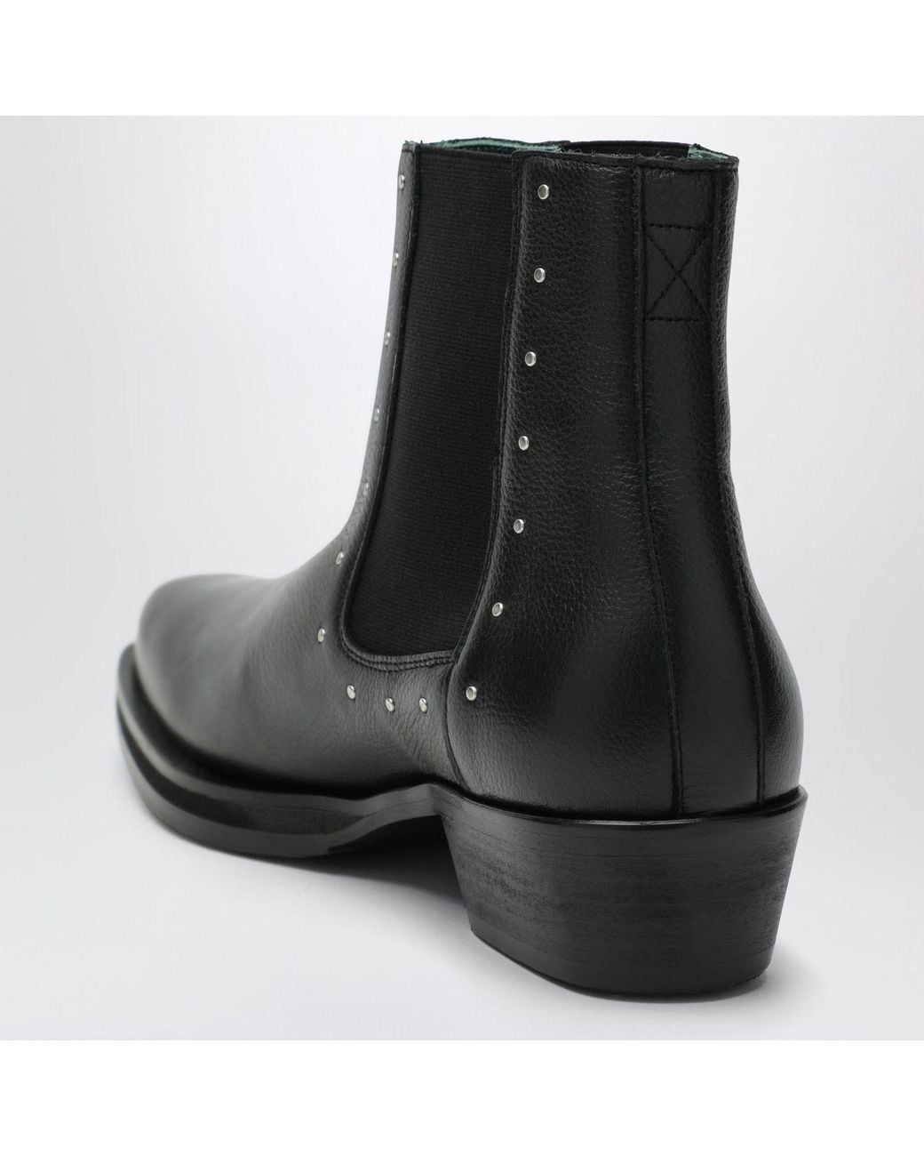 VINNY'S Black Vinnys Joee Chelsea Ankle Boots for men