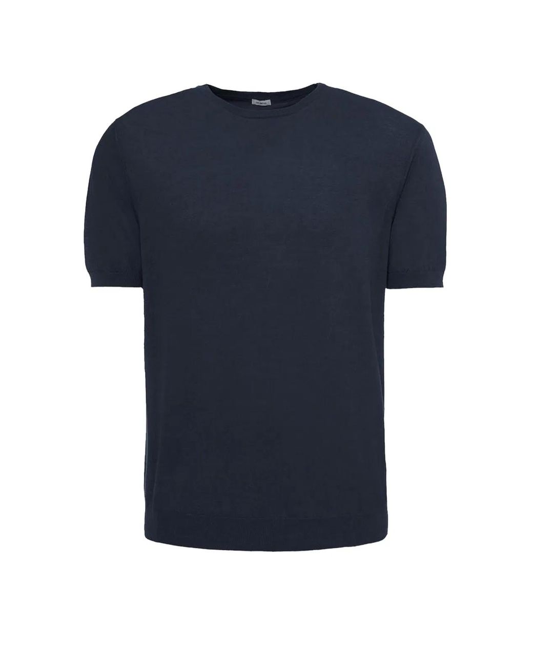 Malo Blue Cotton T-Shirt for men