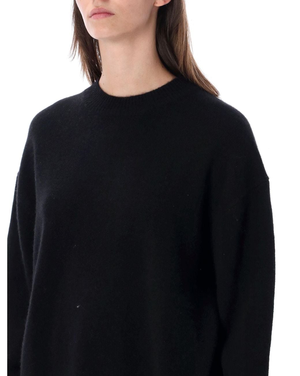 Anine Bing Black Lee Crew Sweater