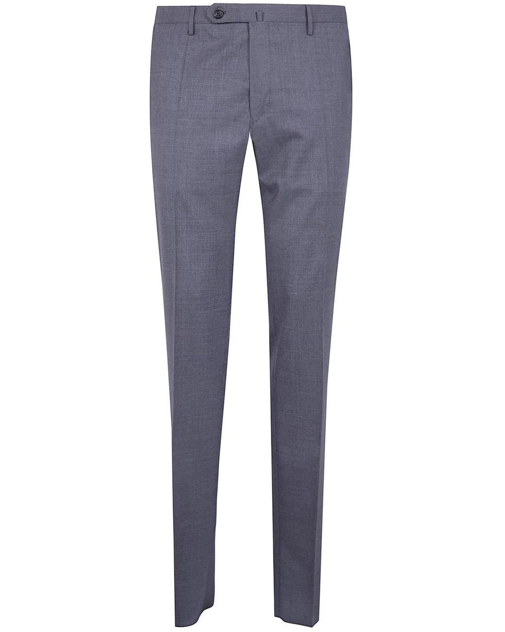 Incotex Gray Classic Chino Trousers for men