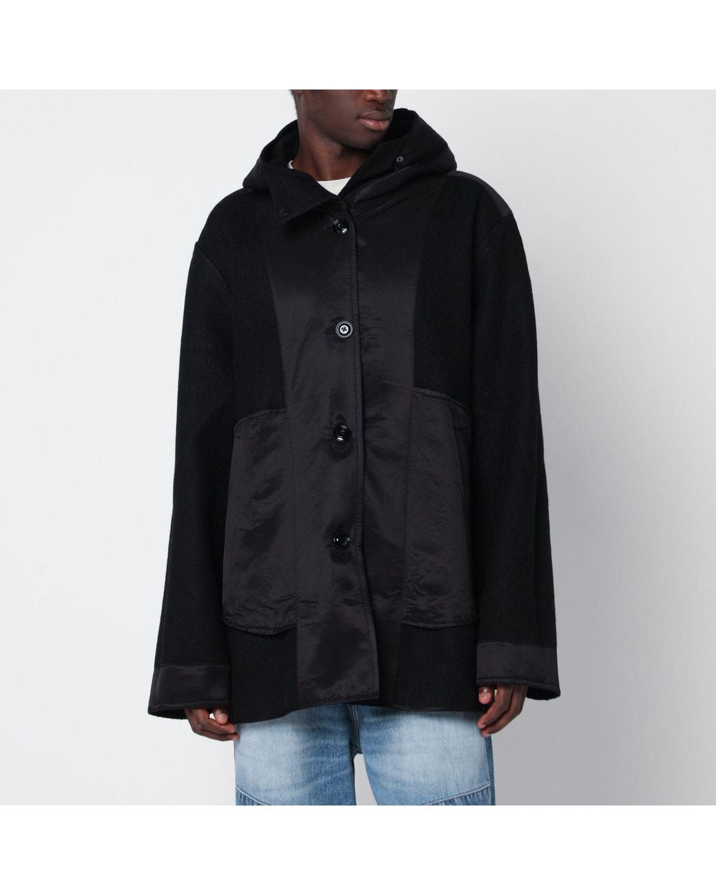 Our Legacy Black Virgin Wool Liner Jacket for men