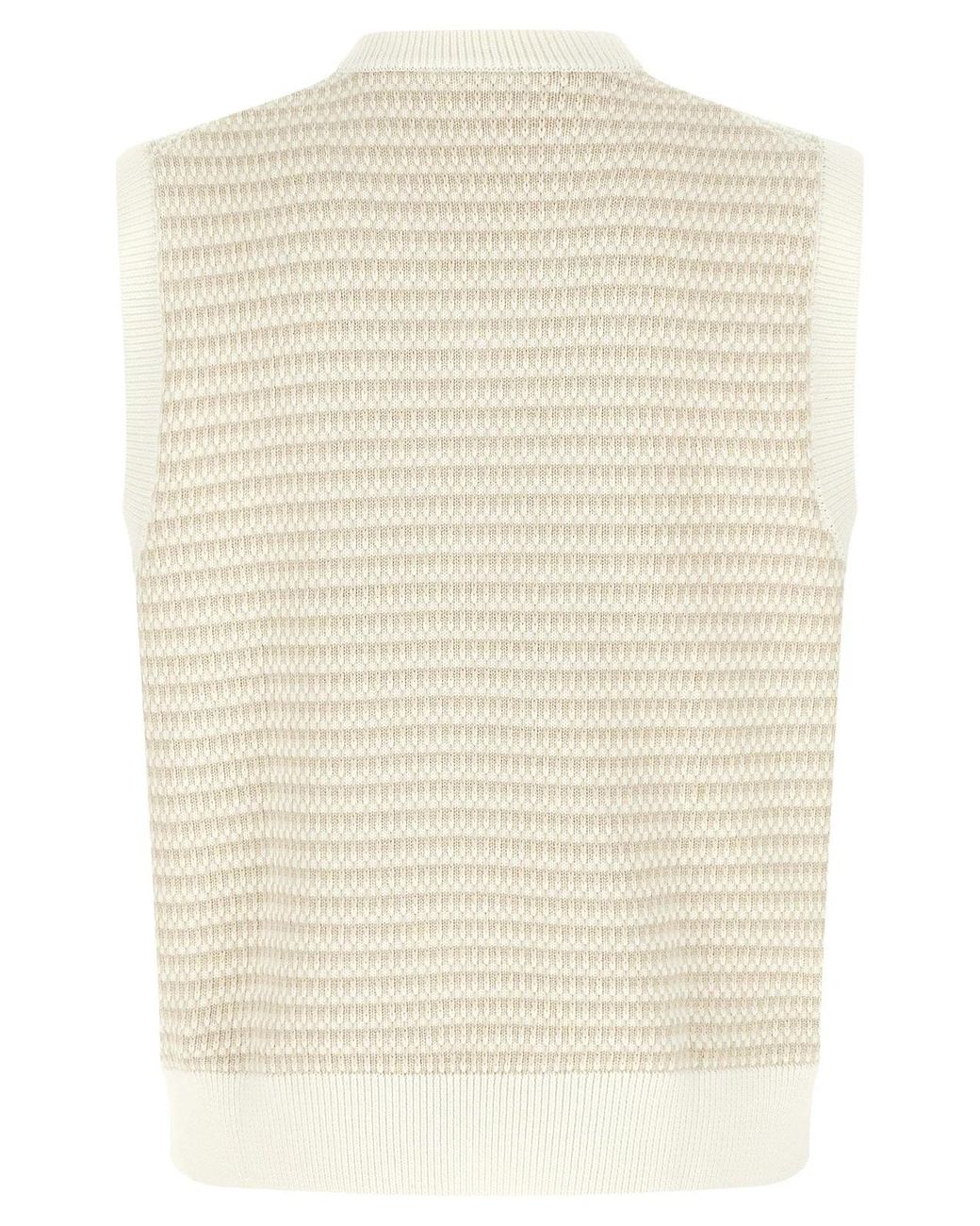 Lacoste Natural Knit Vest for men