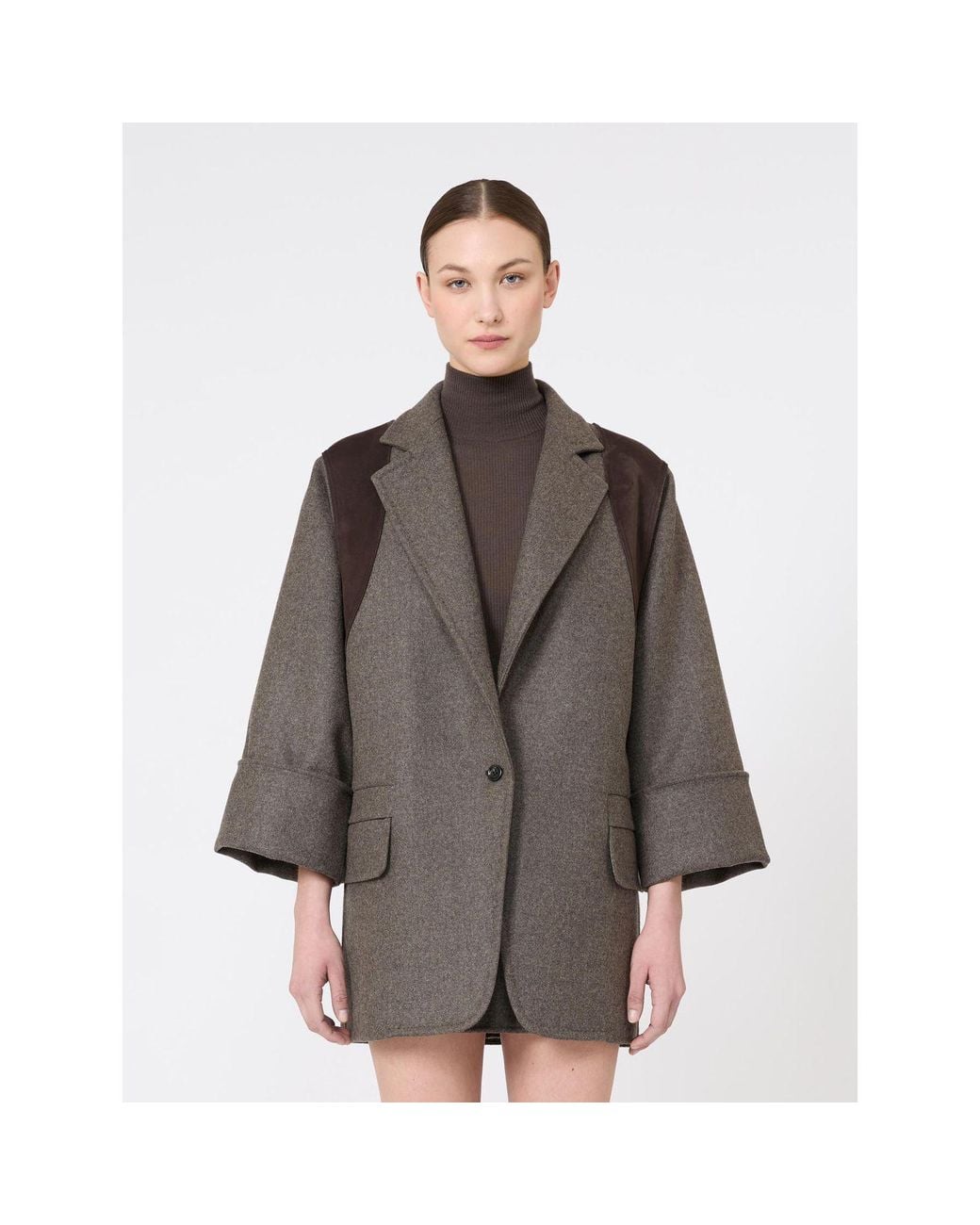 Max Mara Brown Mxsfenice Jacket