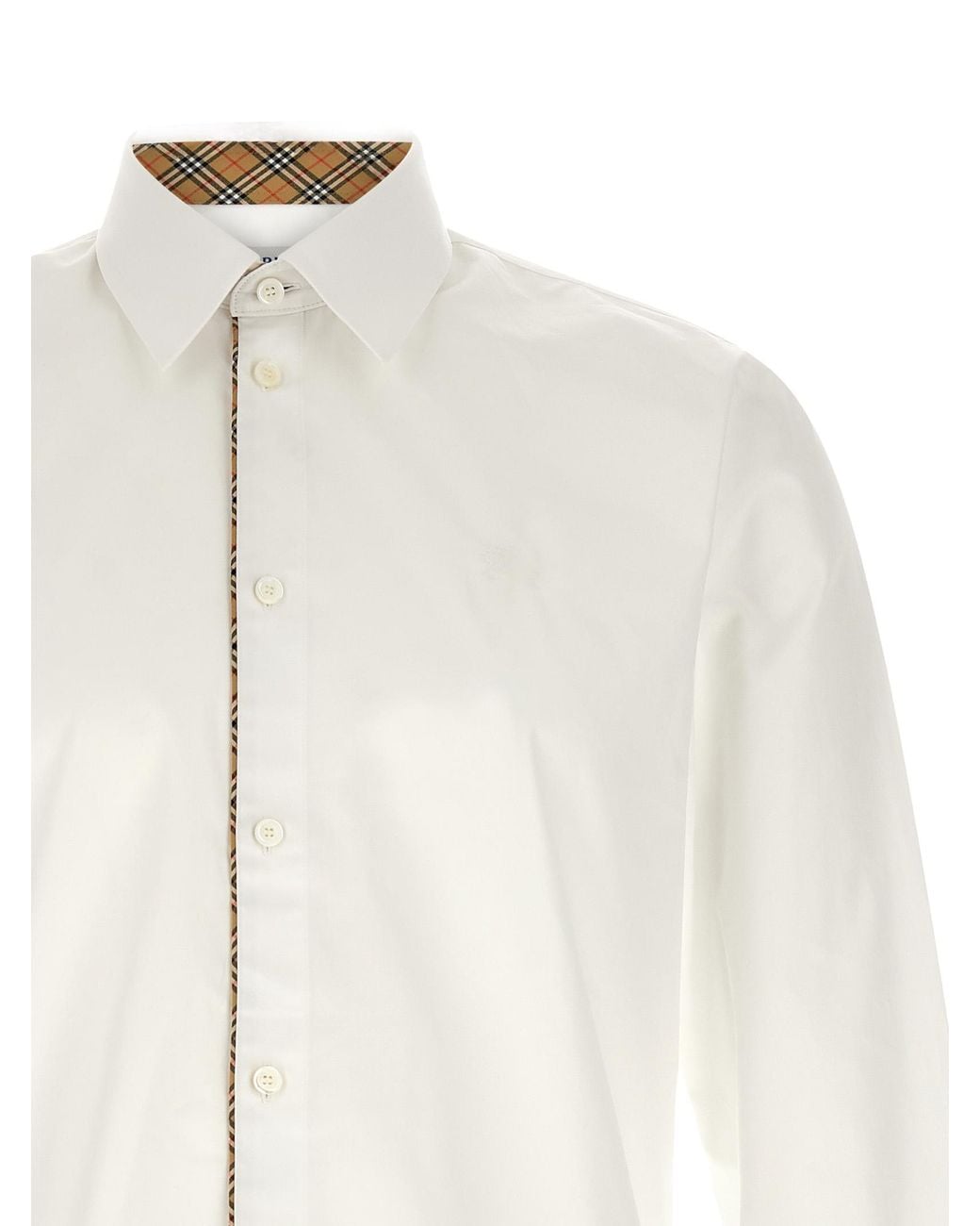 Burberry White 'Sam' Shirt for men