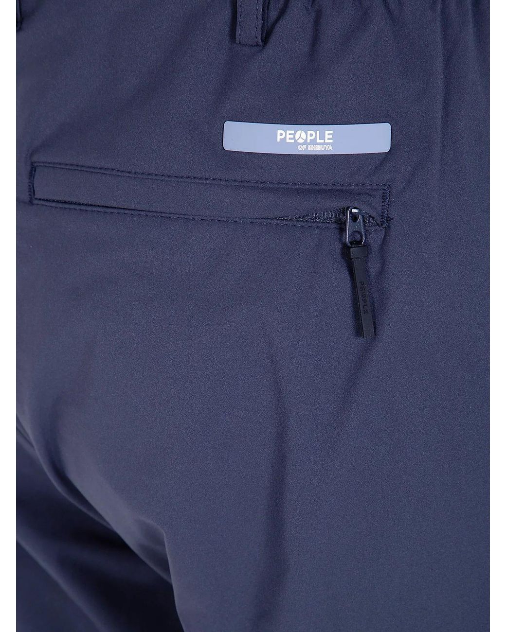 People Of Shibuya Blue "Kobra" Trousers for men