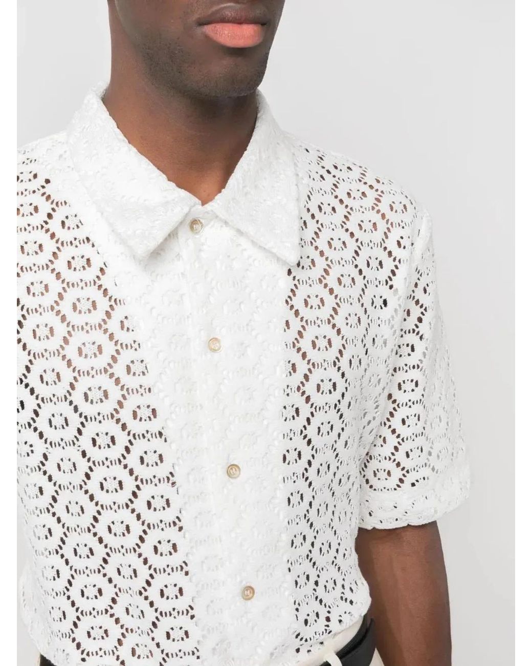 Séfr White Séfr Noam Shirt for men