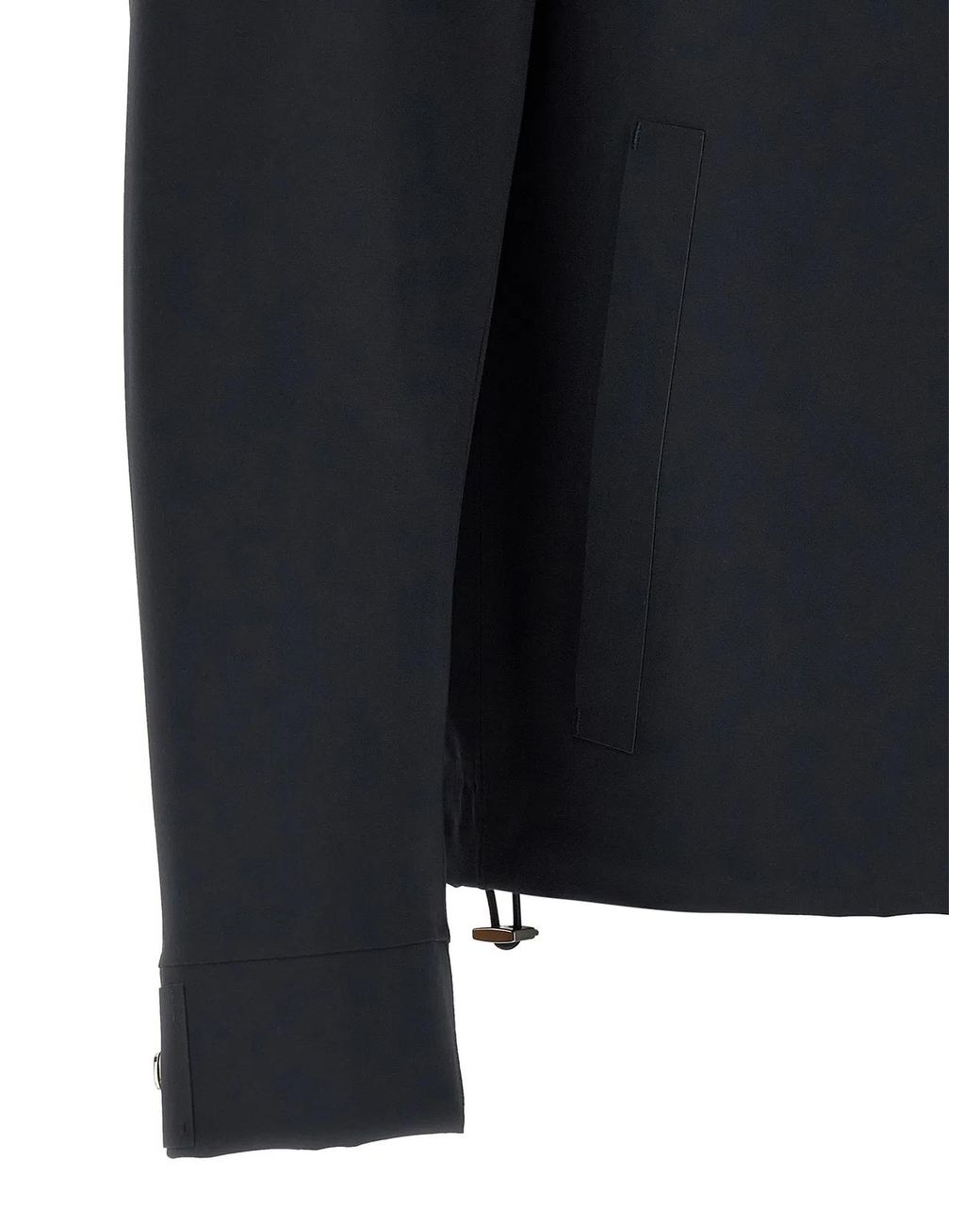 Herno Blue Polyamide Shell Jacket for men