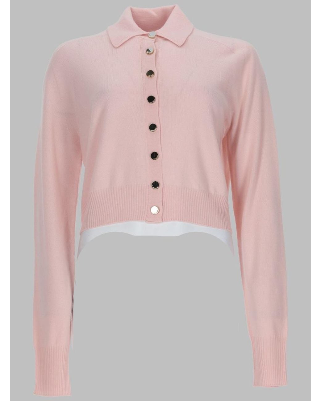 Sportmax Pink Cardigan "Lirica"