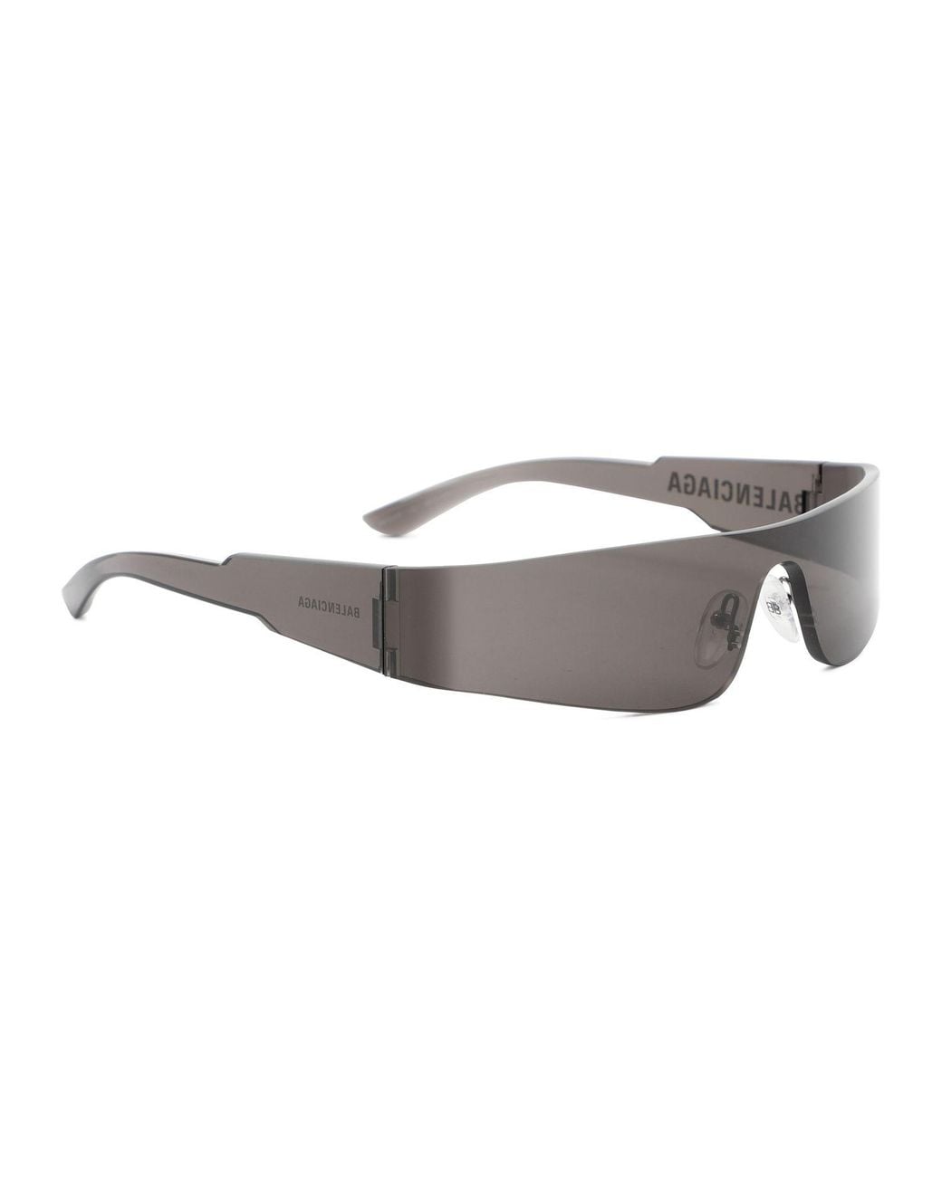 Balenciaga Gray Acetate Sunglasses
