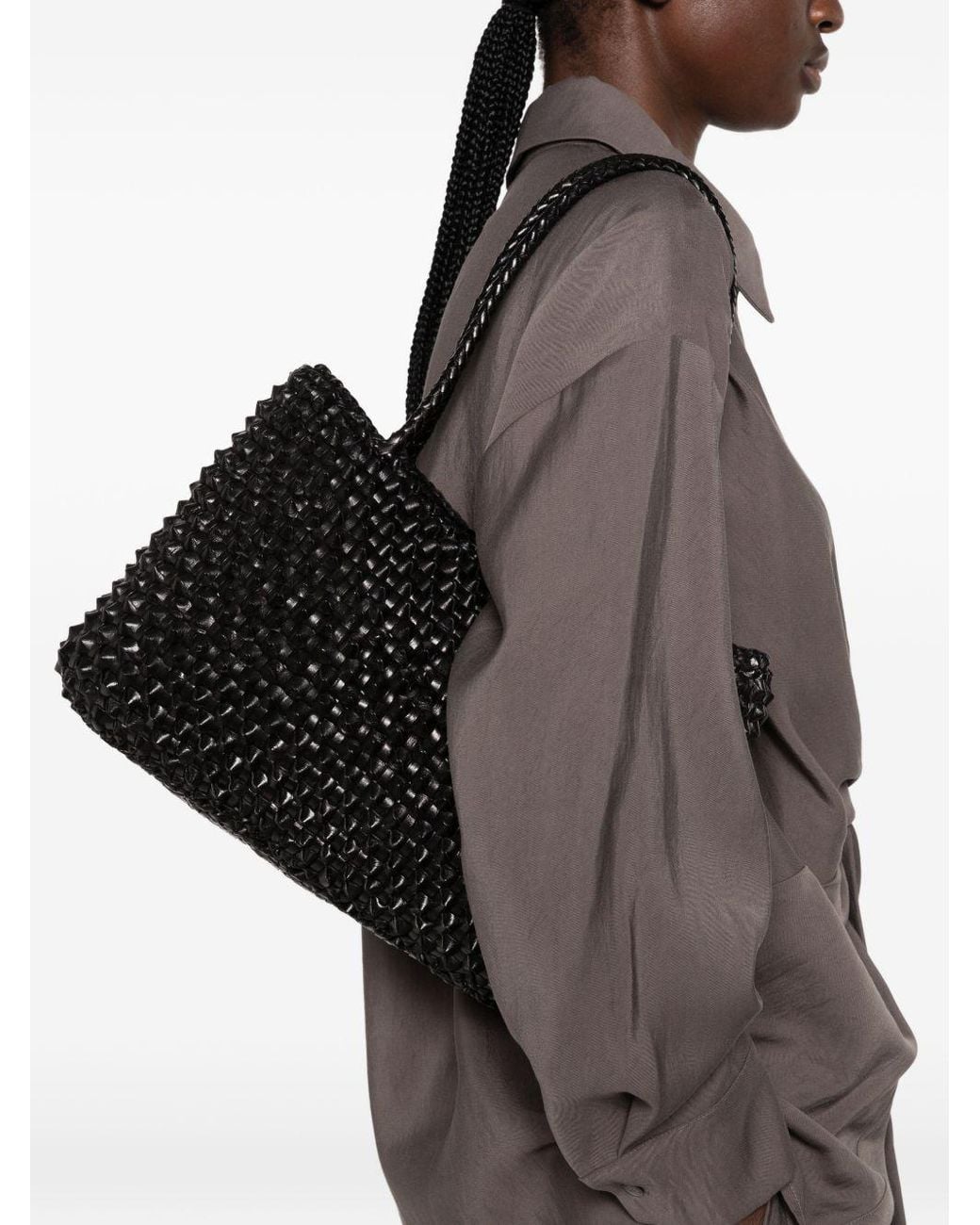 Dragon Diffusion Black Santa Croce Tote Bag