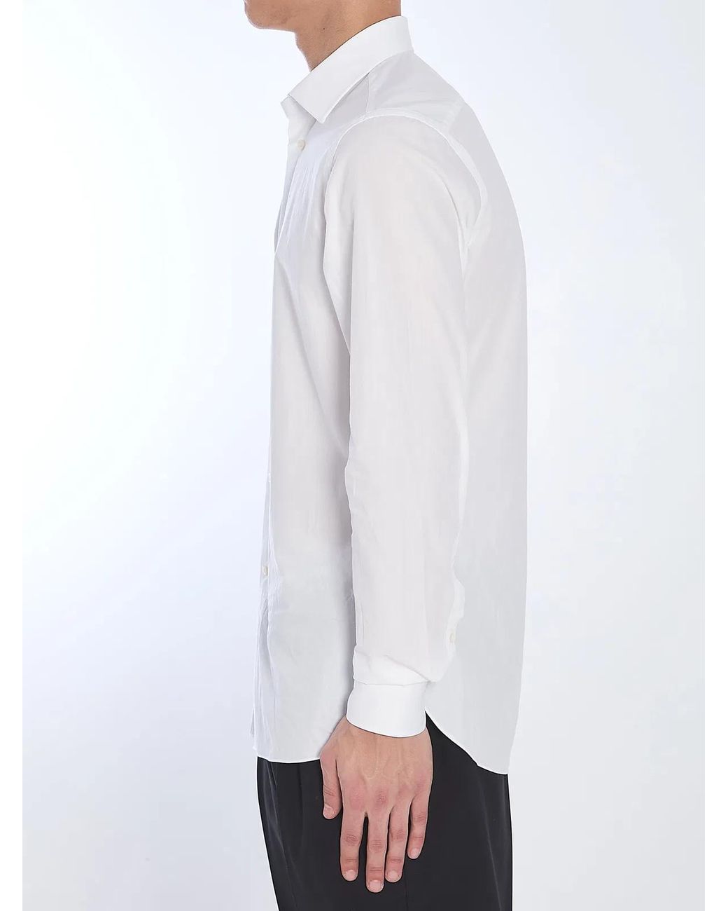 Borriello White Spaccanapoli Shirt for men