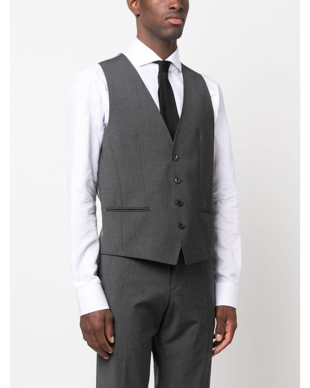 Boss Gray Chaleco Conjunto